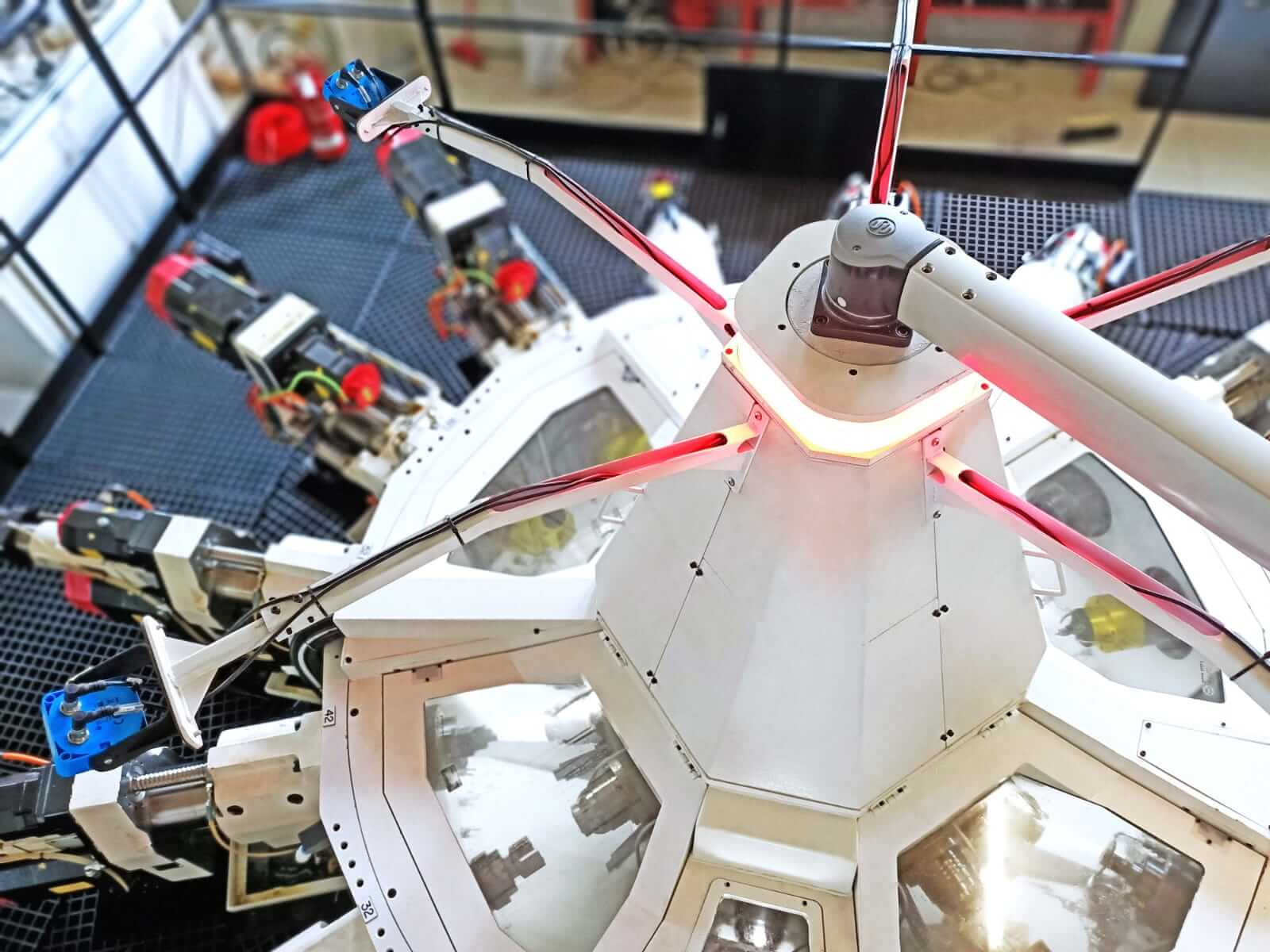 close up of DM2 technomat