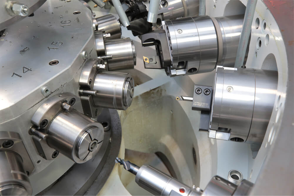 CNC Rotary Transfer Machine components